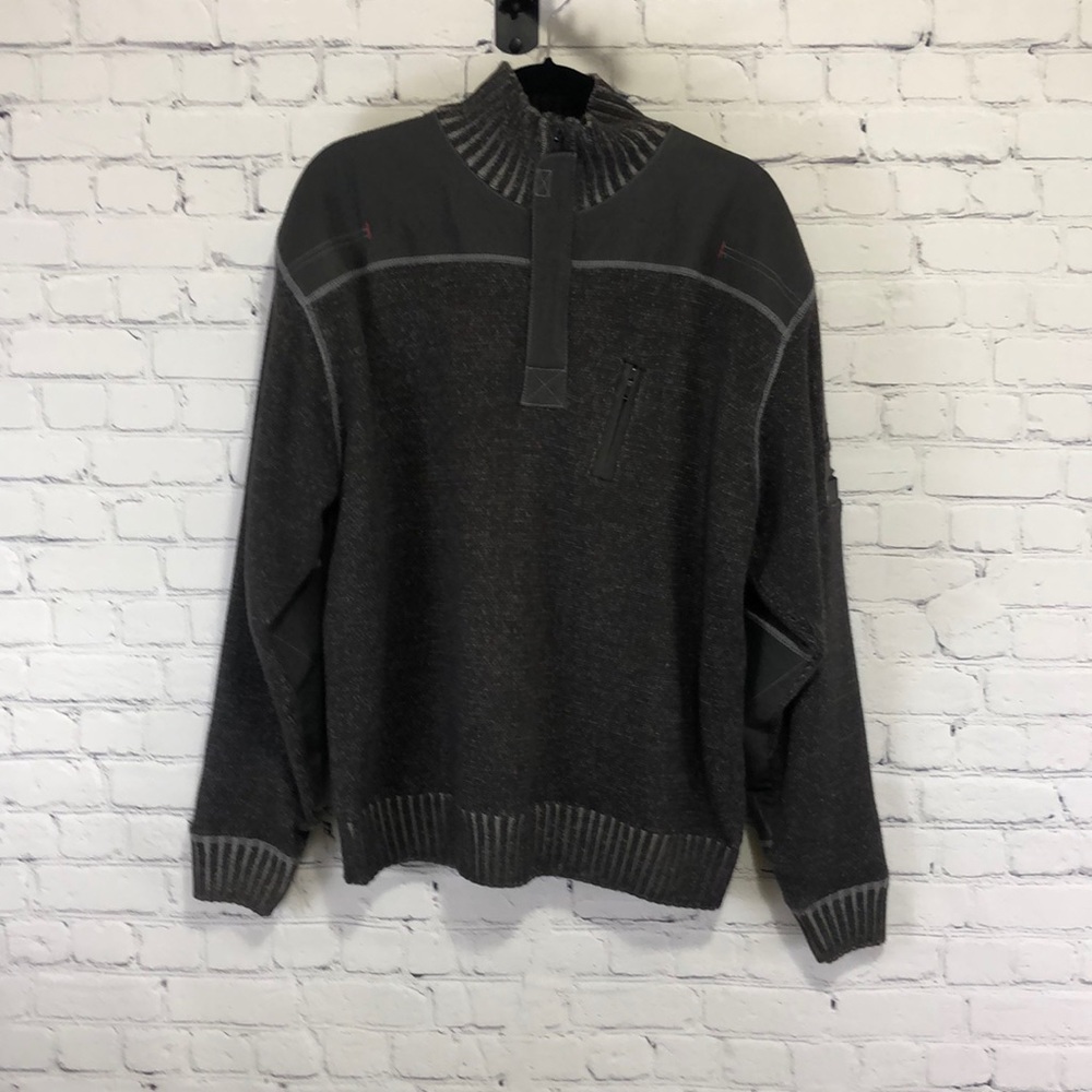 Mascot Workwear, Large, Sweater, 1/4 Zip